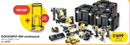 Toolstation DCK1012P4T-QW combopack aanbieding