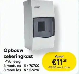 Toolstation Opbouw zekeringkast aanbieding