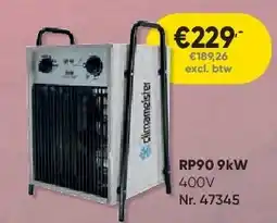 Toolstation RP90 9kW aanbieding