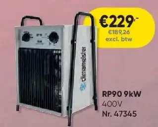 Toolstation RP90 9kW aanbieding