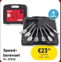 Toolstation Speedborenset aanbieding