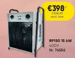 Toolstation RP150 15 kW aanbieding