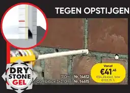 Toolstation DRY STONE GEL aanbieding