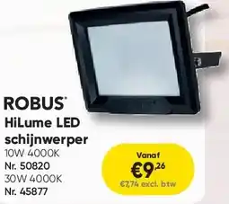 Toolstation HiLume LED schijnwerper aanbieding