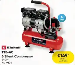 Toolstation TTE-AC 6 Silent Compressor aanbieding