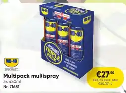 Toolstation Multipack multispray aanbieding