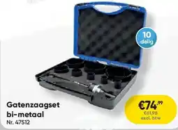 Toolstation Gatenzaagset bi-metaal aanbieding