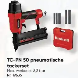 Toolstation TC-PN 50 pneumatische tackerset aanbieding