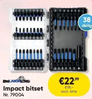 Toolstation Impact bitset aanbieding