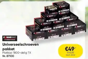 Toolstation Universeelschroeven pakket aanbieding