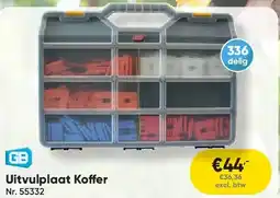Toolstation Uitvulplaat Koffer aanbieding