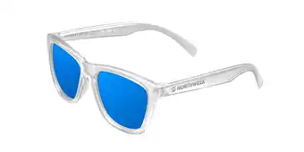 Decathlon NORTHWEEK - Sunglasses for Men and Women BRIGHT WHITE BLUE - KIDS aanbieding