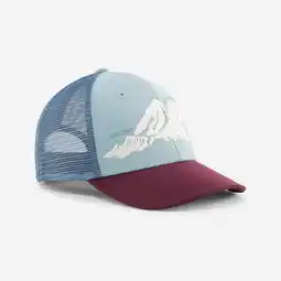 Decathlon Truckerpet voor kinderen MH 100 blauw/bordeaux aanbieding