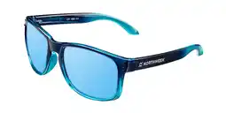 Decathlon NORTHWEEK - Sunglasses for Men and Women POLARIZED GRADIANT BLUE ICE BLUE - BOLD aanbieding