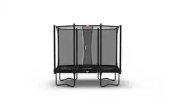 Decathlon Trampoline + Veiligheidsnet BERG Favorit Regular Rechthoek 280x190 Zwart aanbieding