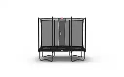 Decathlon Trampoline + Veiligheidsnet BERG Favorit Regular Rechthoek 280x190 Zwart aanbieding