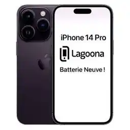 Electro Depot APPLE IPhone 14 PRO 128GB Zwart - Refurbished grade A+ ( nieuwe batterij) aanbieding