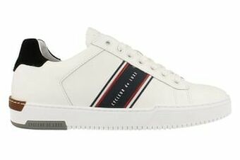 Berca Shoes 727 Cycleur De Luxe Sneaker Laag Heren Bruce Volledig Leder - Wit aanbieding
