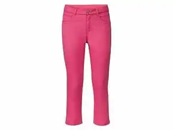 Lidl ESMARA® Capribroek van een katoenmix (44, Roze) aanbieding