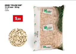Hubo Grind "yellow sun" aanbieding