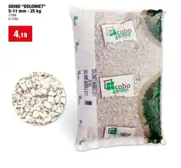 Hubo Grind "dolomiet" aanbieding