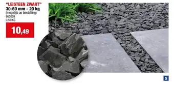 Hubo Leisteen zwart aanbieding