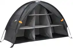 Decathlon Opberg Organiser Camping Plank Tent Kabinet Opvouwbaar 9 vakken aanbieding