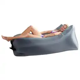 Decathlon Air Lounger To Go 2 Zitzak Sofa Lounge Couch Opblaasbare aanbieding