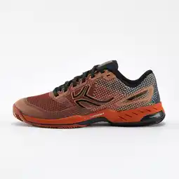 Decathlon Gravel tennisschoenen voor heren Fast Pro rood zwart aanbieding