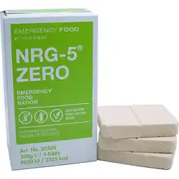 Decathlon NRG-5 ZERO Trekking Voedsel Geen Rantsoen Outdoor Glutenvrij Veganistisch aanbieding