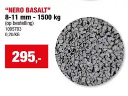 Hubo Nero basalt aanbieding