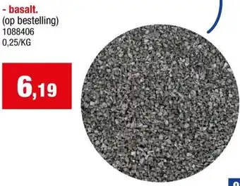 Hubo Basalt aanbieding