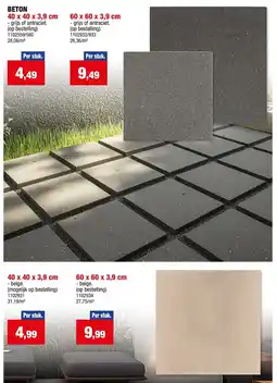 Hubo Beton aanbieding