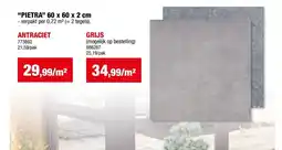 Hubo Pietra aanbieding
