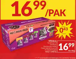 Intermarché Whiskas aanbieding