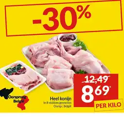 Intermarché Heel konijn aanbieding