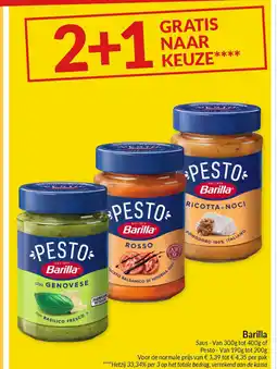 Intermarché Barilla aanbieding