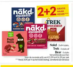 Intermarché Nākd / Trek / Bear aanbieding
