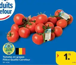 Carrefour Tomates en grappe Filière Qualité Carrefour aanbieding