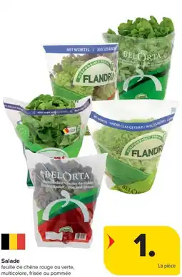 Carrefour Salade aanbieding