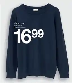 Zeeman Heren trui aanbieding