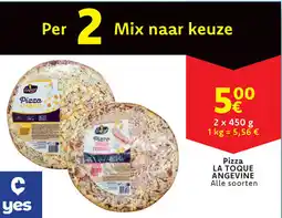 Cora La toque angevine pizza aanbieding