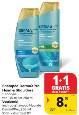 Carrefour Shampoo DermaXPro Head & Shoulders aanbieding