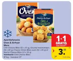 Carrefour Aperitiefsnacks Oven & Airfryer Mora aanbieding