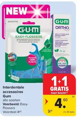 Carrefour Interdentale accessoires Gum aanbieding