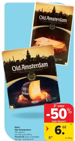 Carrefour Kaas Old Amsterdam aanbieding