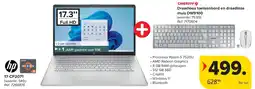 Carrefour 17-CP2071 + Draadloos toetsenbord en draadloze muis DW9100 aanbieding