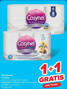 Carrefour Toiletpapier Cosynel aanbieding