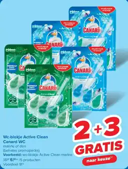 Carrefour Wc-blokje Active Clean Canard WC aanbieding