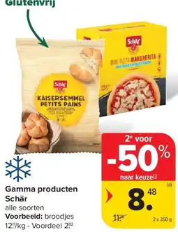 Carrefour Gamma producten Schär aanbieding